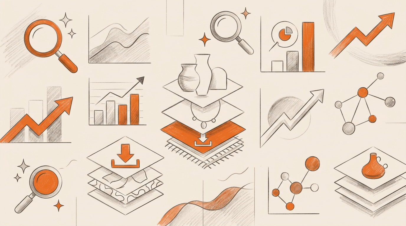 Illustration for blog How to Choose a Profitable Etsy Digital Product Niche